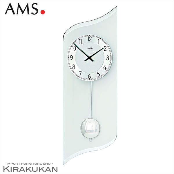 楽天市場】輸入時計 AMS アームス社ドイツ製 .クォーツ 壁掛け時計