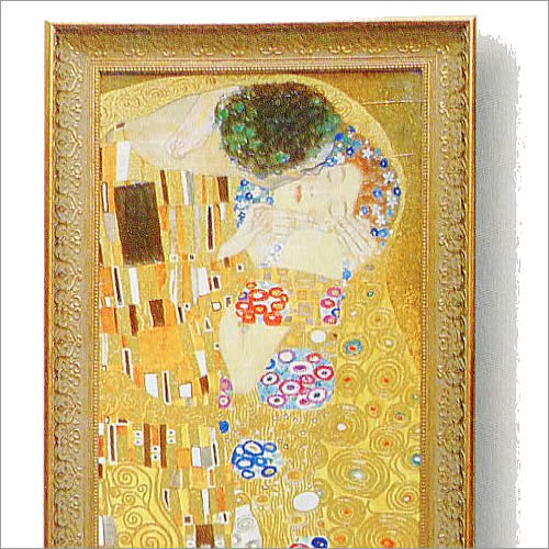 楽天市場】絵画 インテリア グスタフ クリムト 接吻 絵画 「 ザ キッス