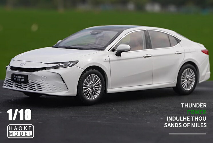 楽天市場】TOYOTA特注 1/18 NEW トヨタ カムリ LE (ホワイト) 2024