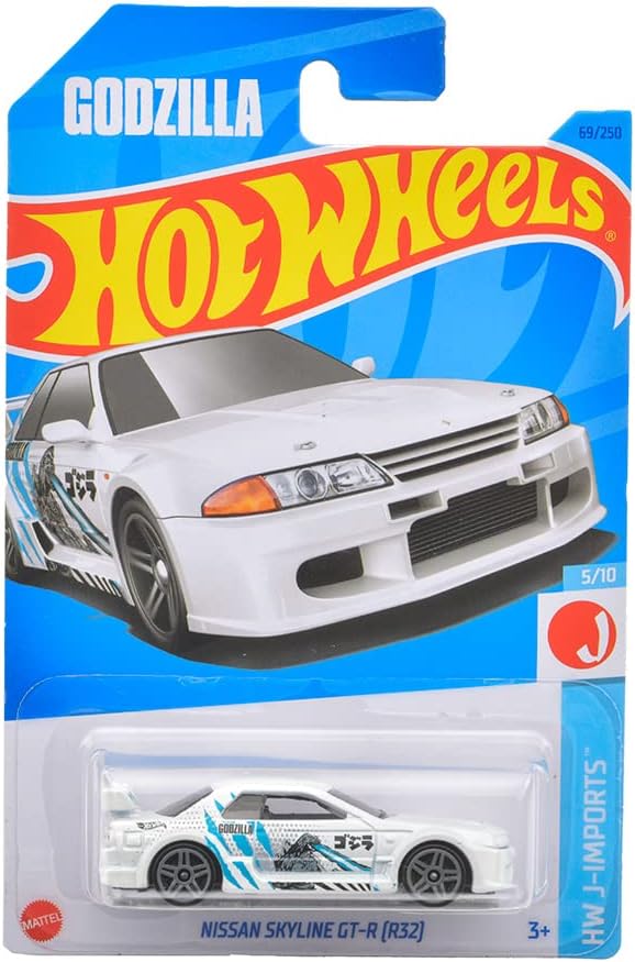 楽天市場】ホットウィール 日産 スカイライン R32 GT-R ゴジラ HNJ84