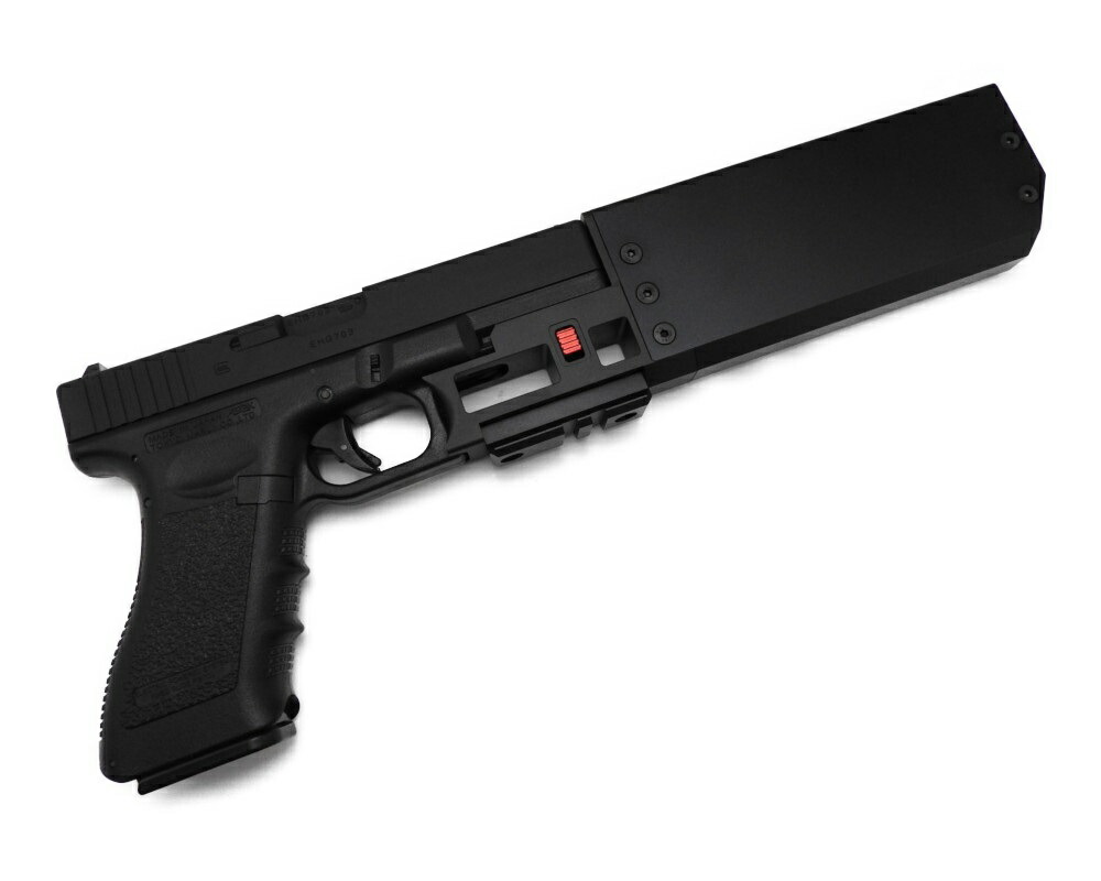 楽天市場】グロック18 ダミー サイレンサー FD917 アルミ製 G17 G18