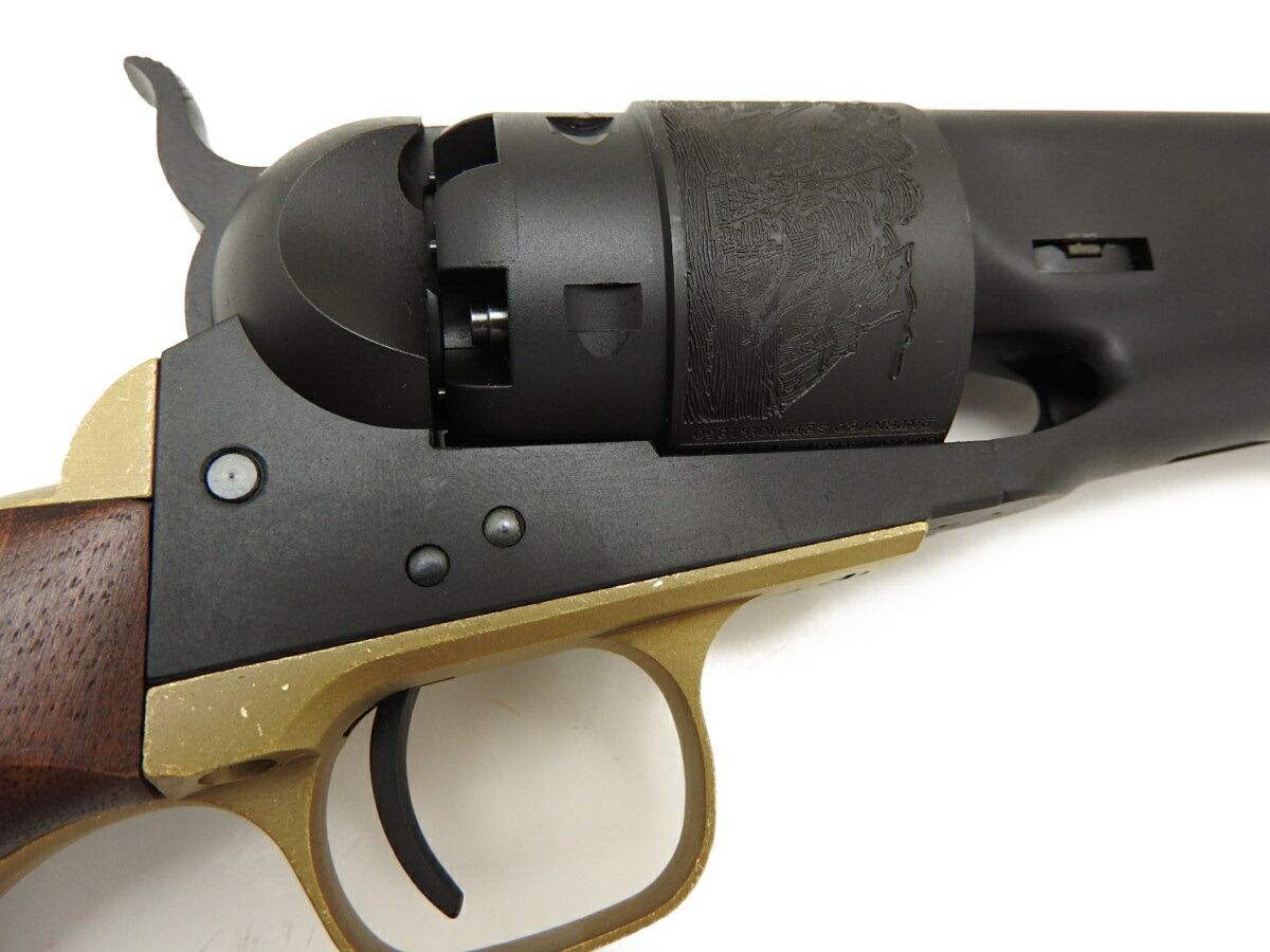 楽天市場】CAW コルト M1860 アーミー 7.5inch NAVY グリップ ネイビー