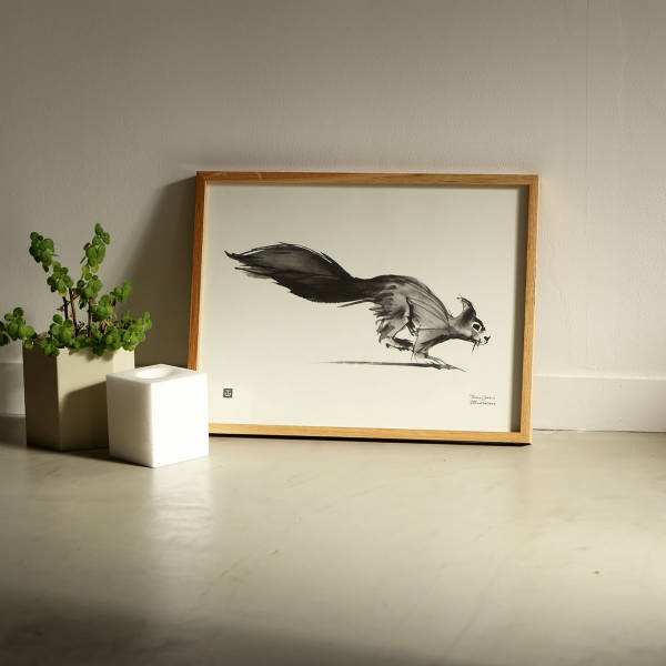 楽天市場】Teemu Jarvi (テーム・ヤルヴィ) ポスター SQUIRREL (リス