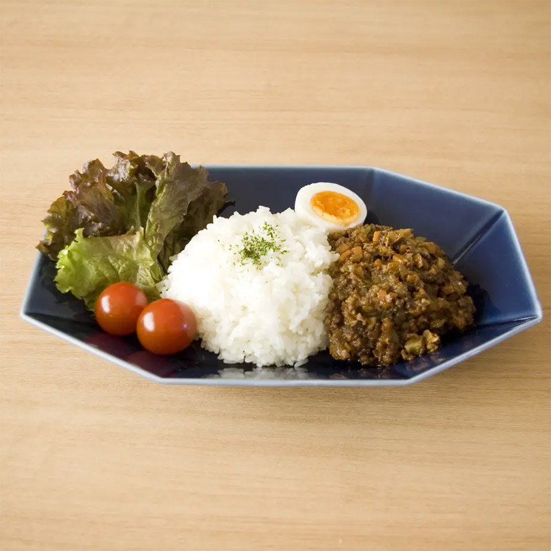 楽天市場】【日本製】カレー皿 パスタ皿 盛り鉢 サラダボウル Oct 八角