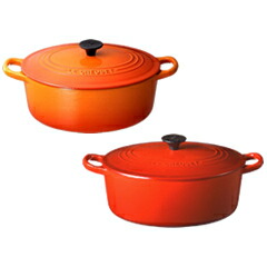 ル・クルーゼ ココット・オーバル 27cm 2502-27 [オレンジ] (鍋) 価格