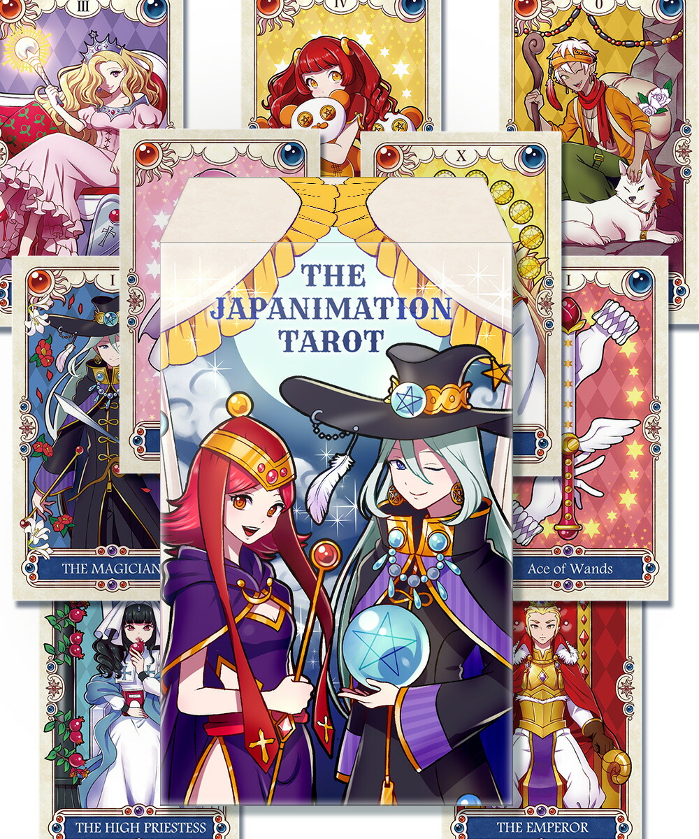 楽天市場】ジャパニーズ アニメ タロット JAPANISE ANIME TAROT LUNA