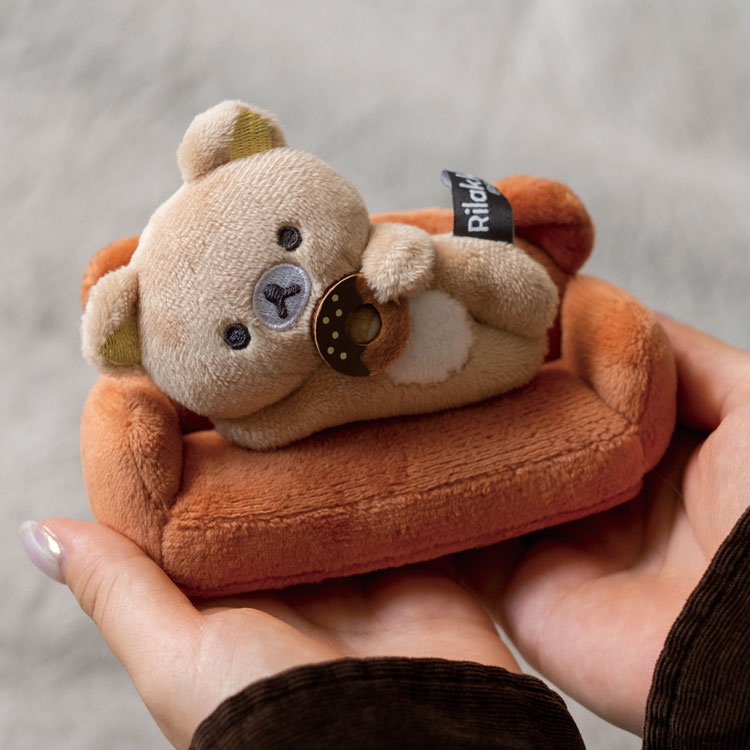 楽天市場】リラックマ ソファでホッと てのりぬいぐるみセット