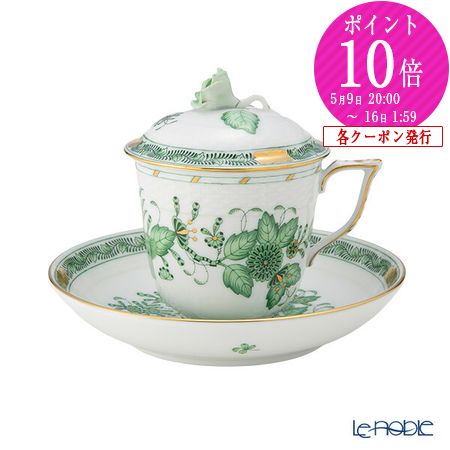 楽天市場】ヘレンド (HEREND) インドの華グリーン FV ハーブティー