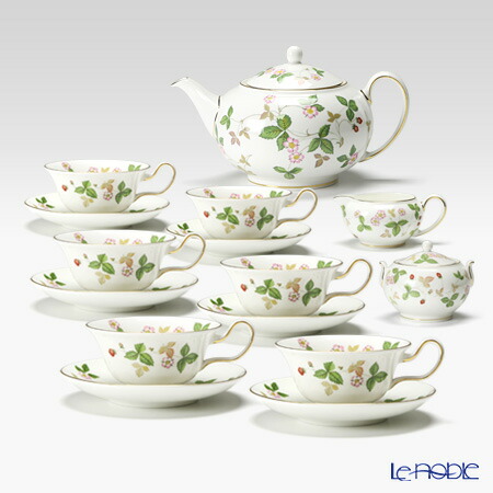 楽天市場】ウェッジウッド (Wedgwood) ワイルドストロベリー 6人用 9点