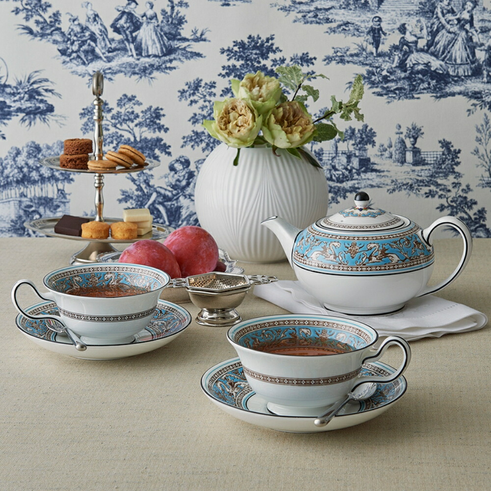 楽天市場】ウェッジウッド WEDGWOOD フロレンティーンターコイズ