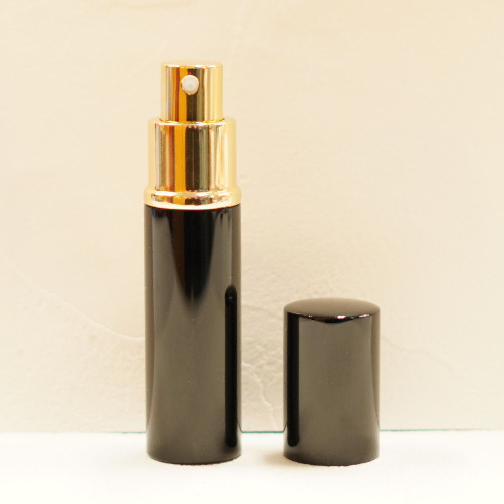 楽天市場】【スプレー容器】 10ml ブラック 黒 ガラス瓶 ゴールド