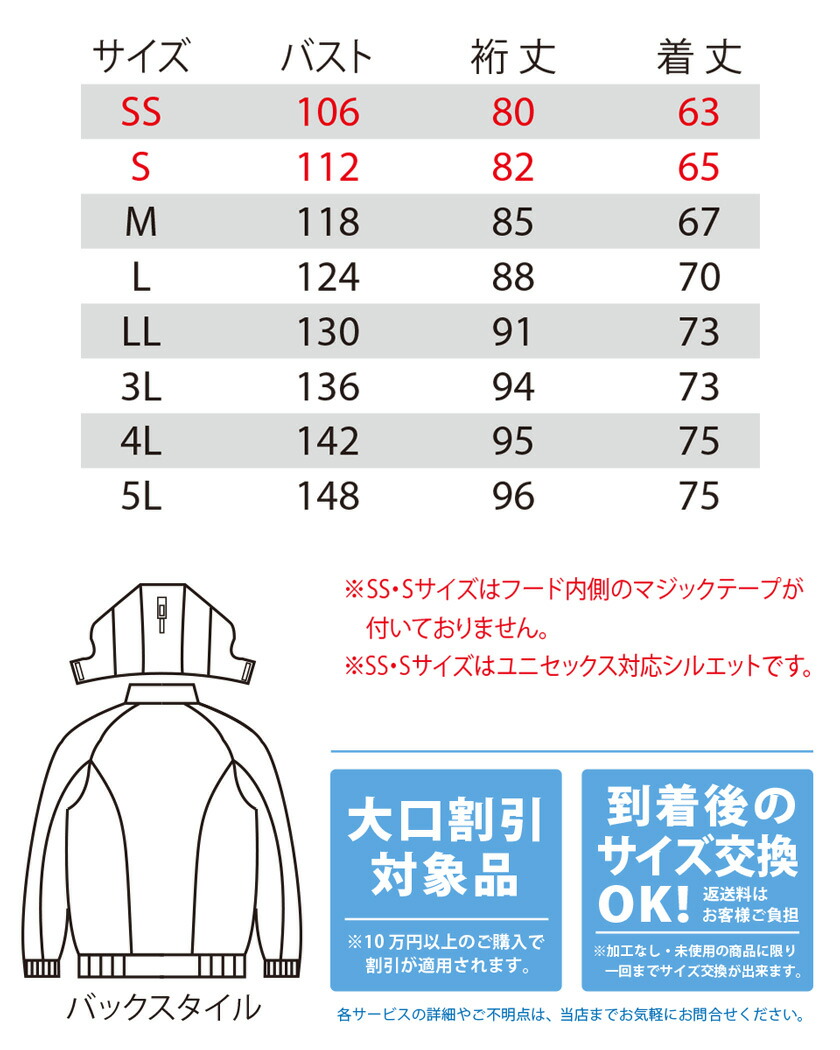 楽天市場】作業服 BURTLE 防風 防寒ブルゾン NL 7210 バートル 【秋冬