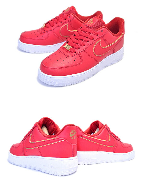 楽天市場】NIKE WMNS AIR FORCE 1 07 ESS university red/university