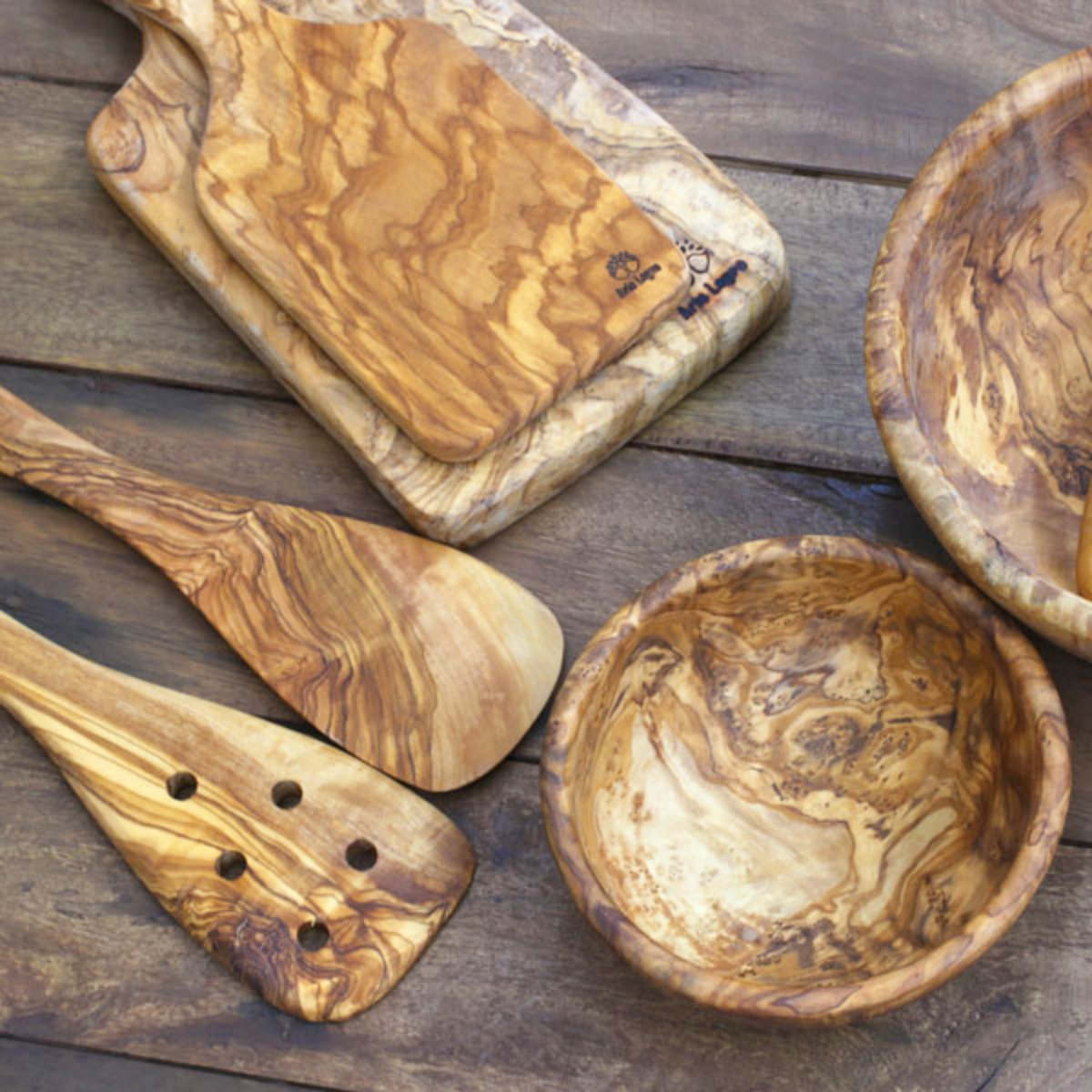 楽天市場】Arte Legno ボウル 22cm オリーブウッド 天然木