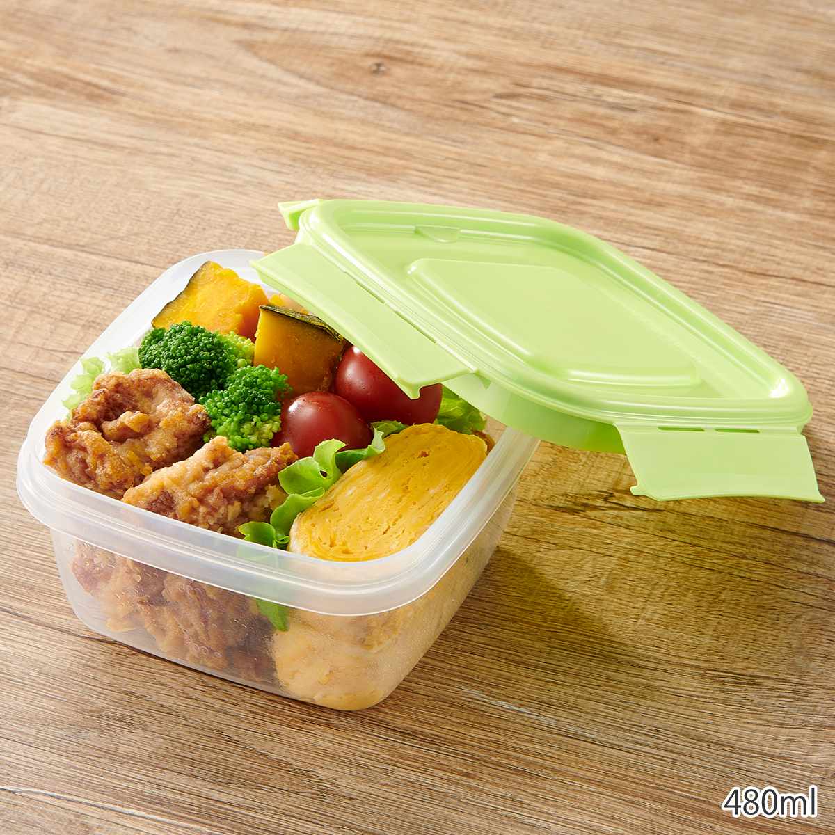 楽天市場】保存容器 430～640ml パックスタッフ ジャストロック 正方形