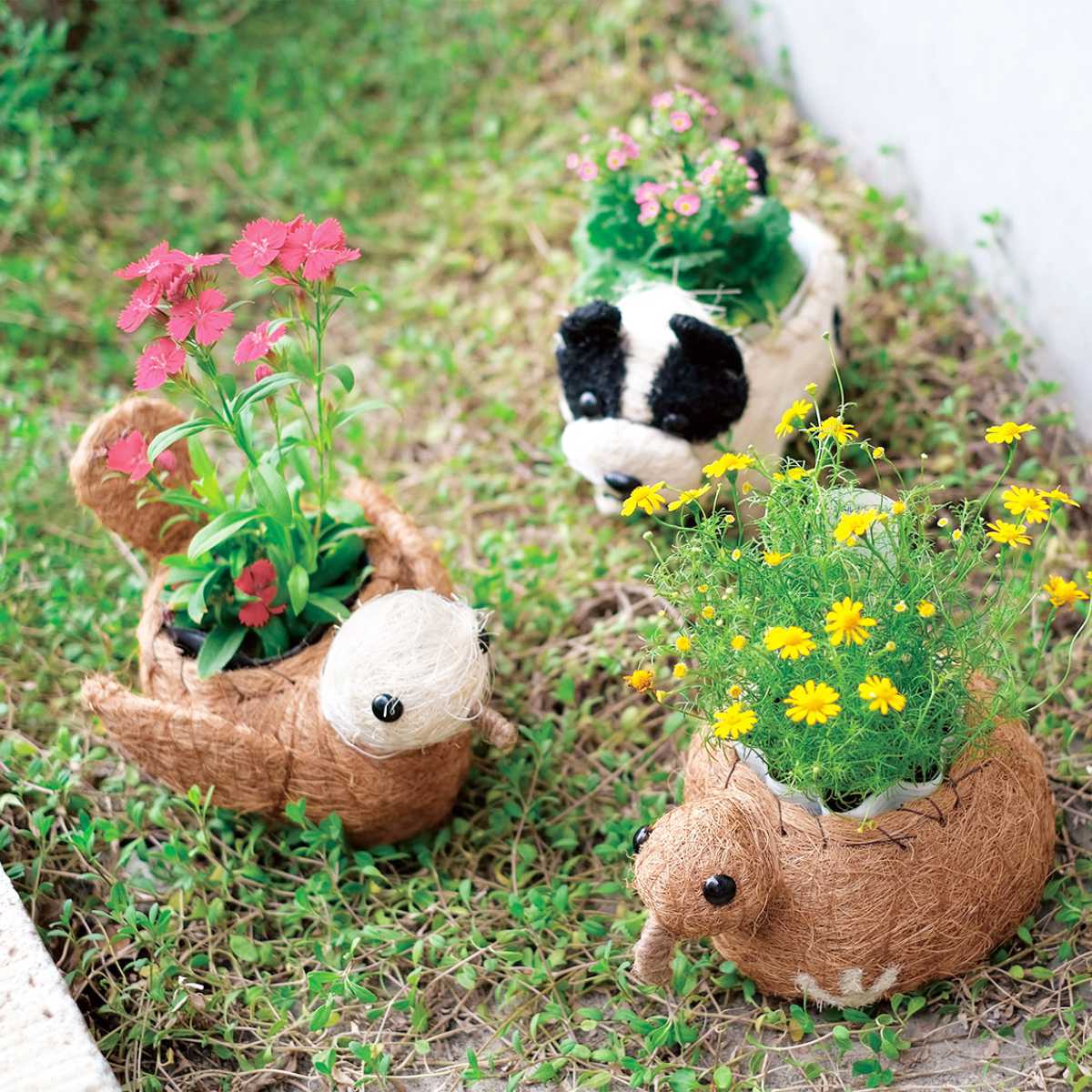楽天市場】プランター ひだまりアニマルポット 小鳥 （ 植木鉢