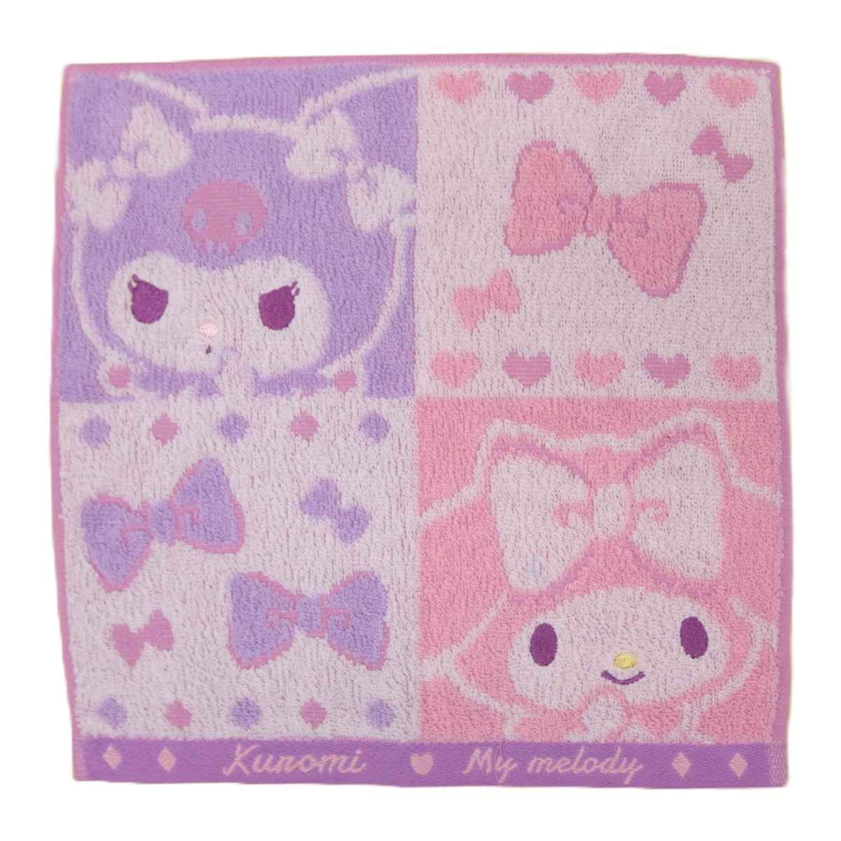 楽天市場】ミニタオル マイメロ 25×25cm マイメロディ&クロミ