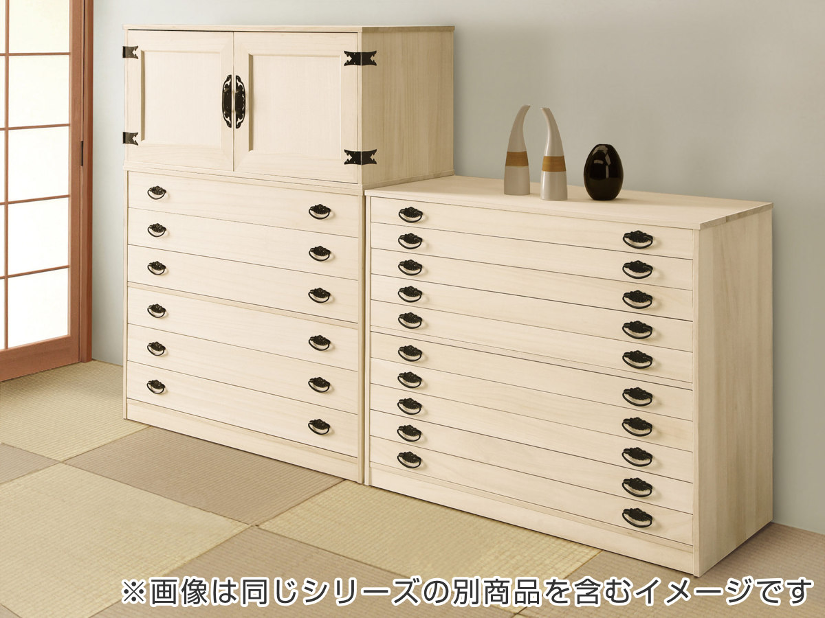 楽天市場】総桐 組み合わせタンス 10段 下台 日本製 幅100cm （ 桐