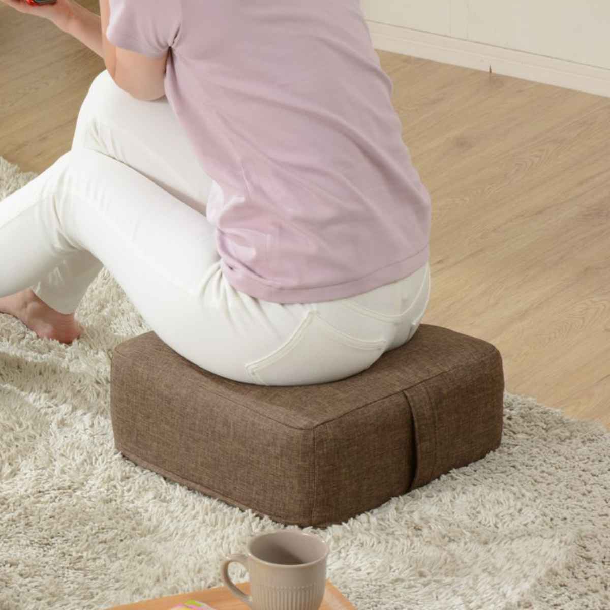 楽天市場】カバーが洗えるミニクッション ダリアン生地 スクエア