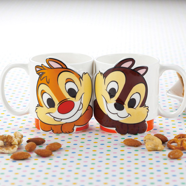 楽天市場】マグカップ ペア チップ＆デール LOVE セット 磁器 食器