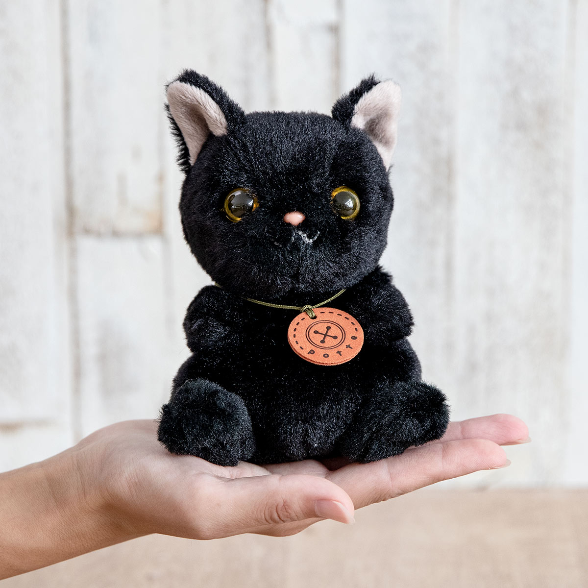 楽天市場】ぬいぐるみ potte 黒猫 猫 （ ヌイグルミ ねこ ネコ 動物