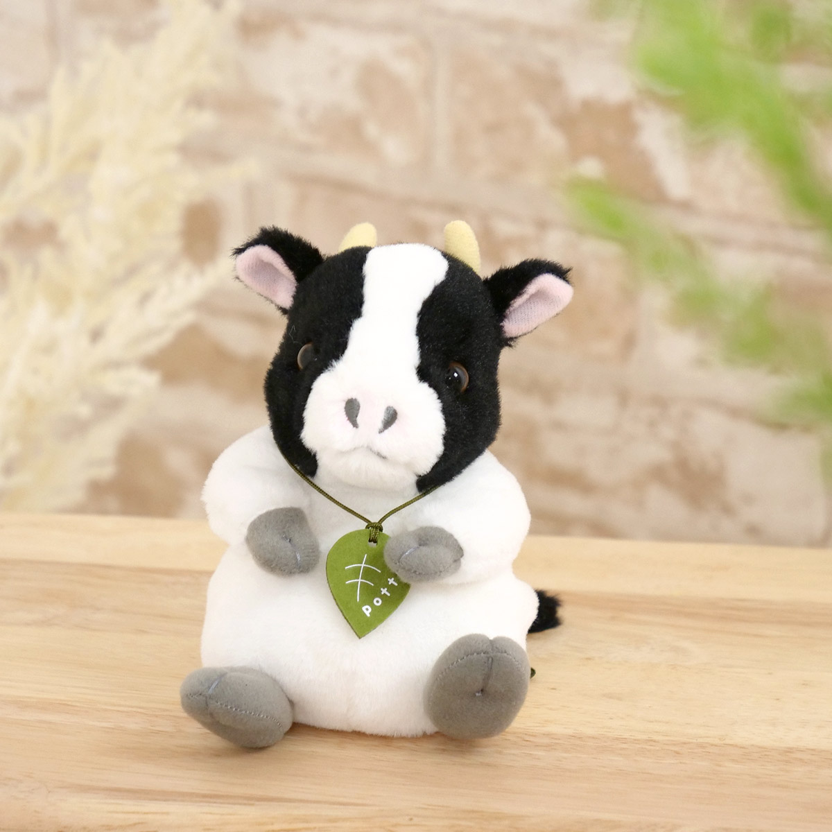 楽天市場】ぬいぐるみ potte ウシ （ ヌイグルミ うし 牛 動物 雑貨