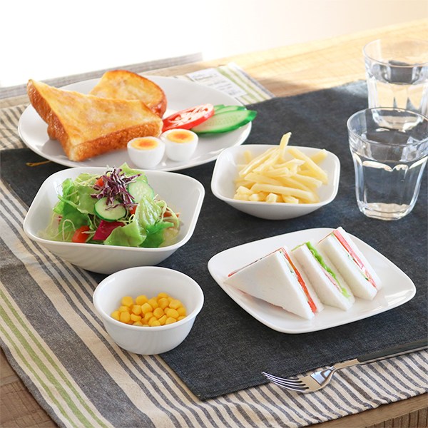 楽天市場】プレート 12cm コレール CORELLE 白 食器 皿 ウインター