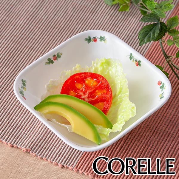楽天市場】ボウル 17cm スクエア コレール CORELLE 皿 食器 スウィート