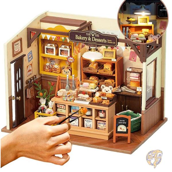 楽天市場】【クーポン配信中】ミニチュアハウスキット DIY ミニドール