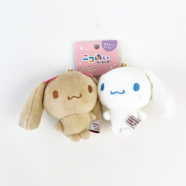 楽天市場】サンリオ ニコぬいキーホルダー シナモロール&モカ