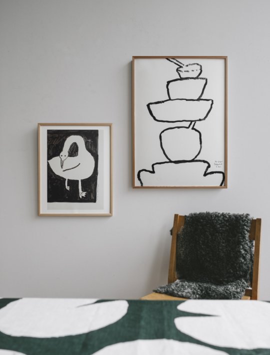 楽天市場】【40x50cm】FINE LITTLE DAY - SWAN POSTER アートプリント