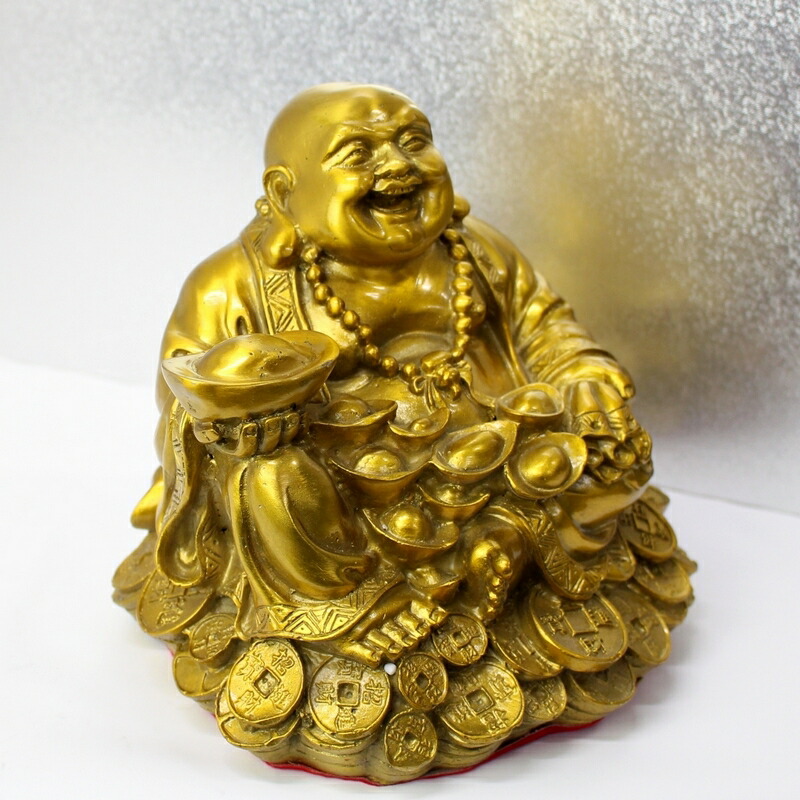 楽天市場】【一級品 布袋様 金運 開運】縁起物 置物 開運アイテム 金運