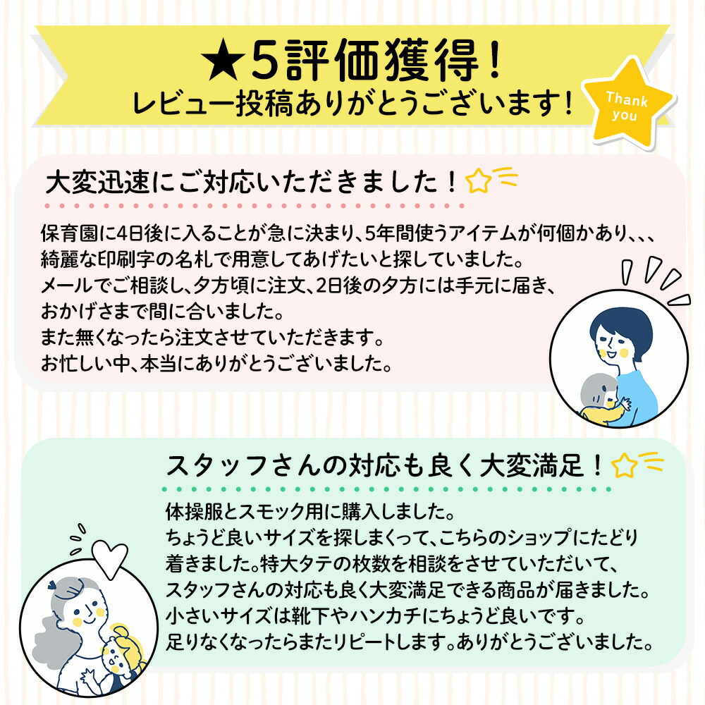 楽天市場】名前シール アイロン おなまえアイロンプリント 特大/大/小