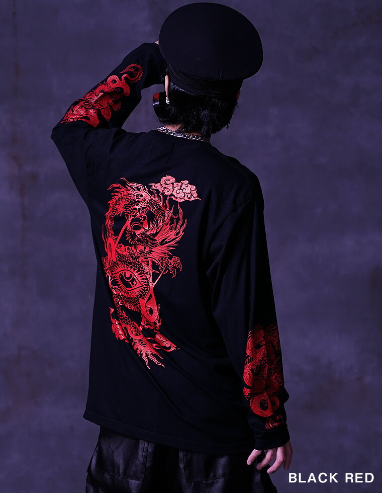 楽天市場】V系 ロンT 長袖Tシャツ メンズ レディース Tシャツ