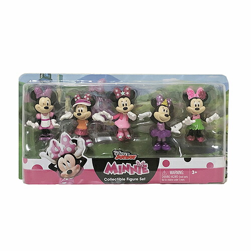 楽天市場】ミニー フィギュア 5体 セット 14174 Minnie おもちゃ