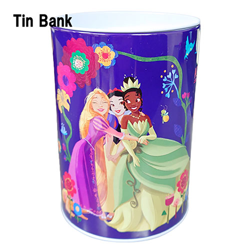 楽天市場】ディズニープリンセス 貯金箱 ( パープル ) 17338b ちょきん