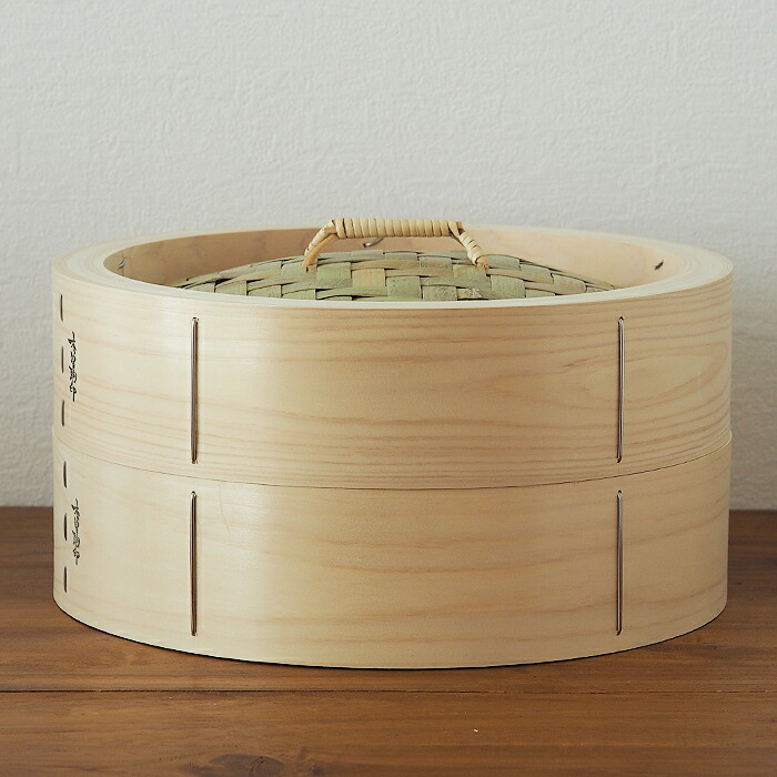 楽天市場】山一 ひのき中華せいろ のせ蓋 30cm 身＆蓋セット / 蒸し器