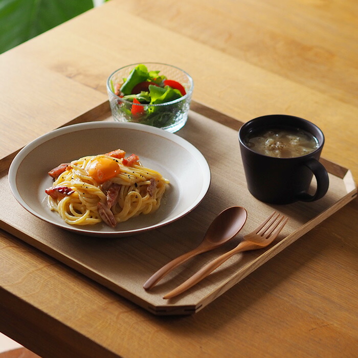楽天市場】松屋漆器店 白木 面取り隅切盆 33.4×33.4 / お盆 トレー