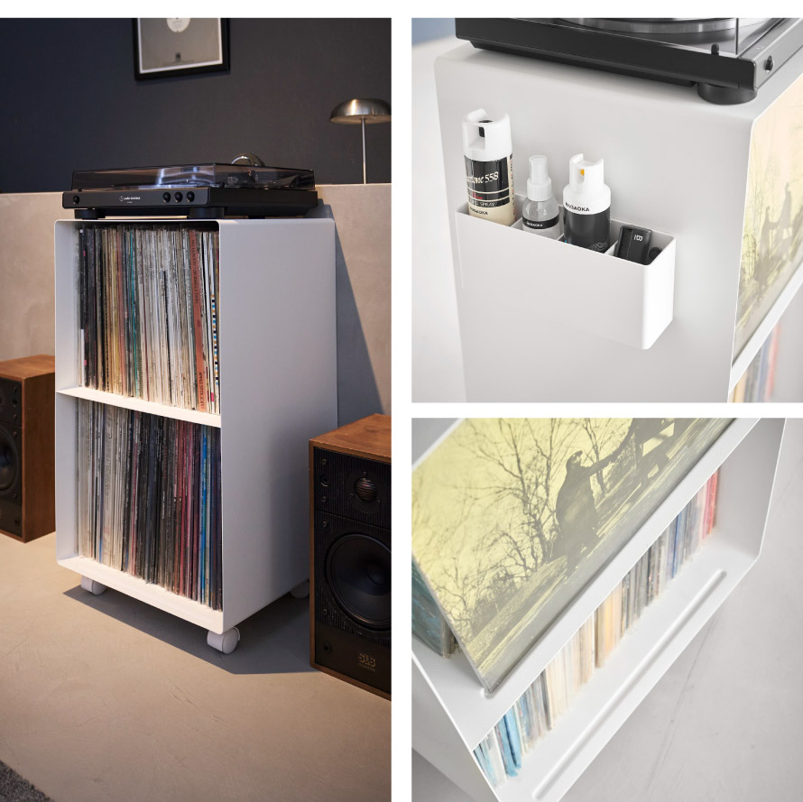 楽天市場】レコードラック タワー 山崎実業 tower レコードラック