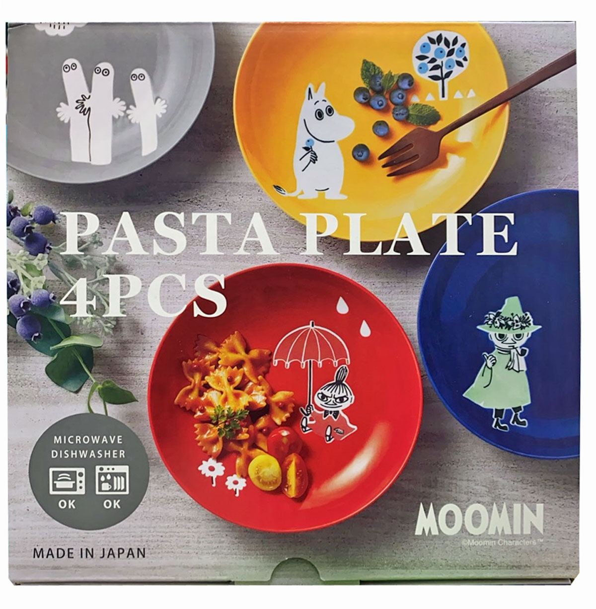楽天市場】ムーミン パスタ皿 送料無料の通販