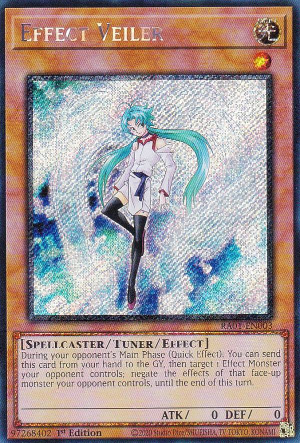 遊戯王 RA01-EN003 エフェクト・ヴェーラー Effect Veiler (英語版 1st