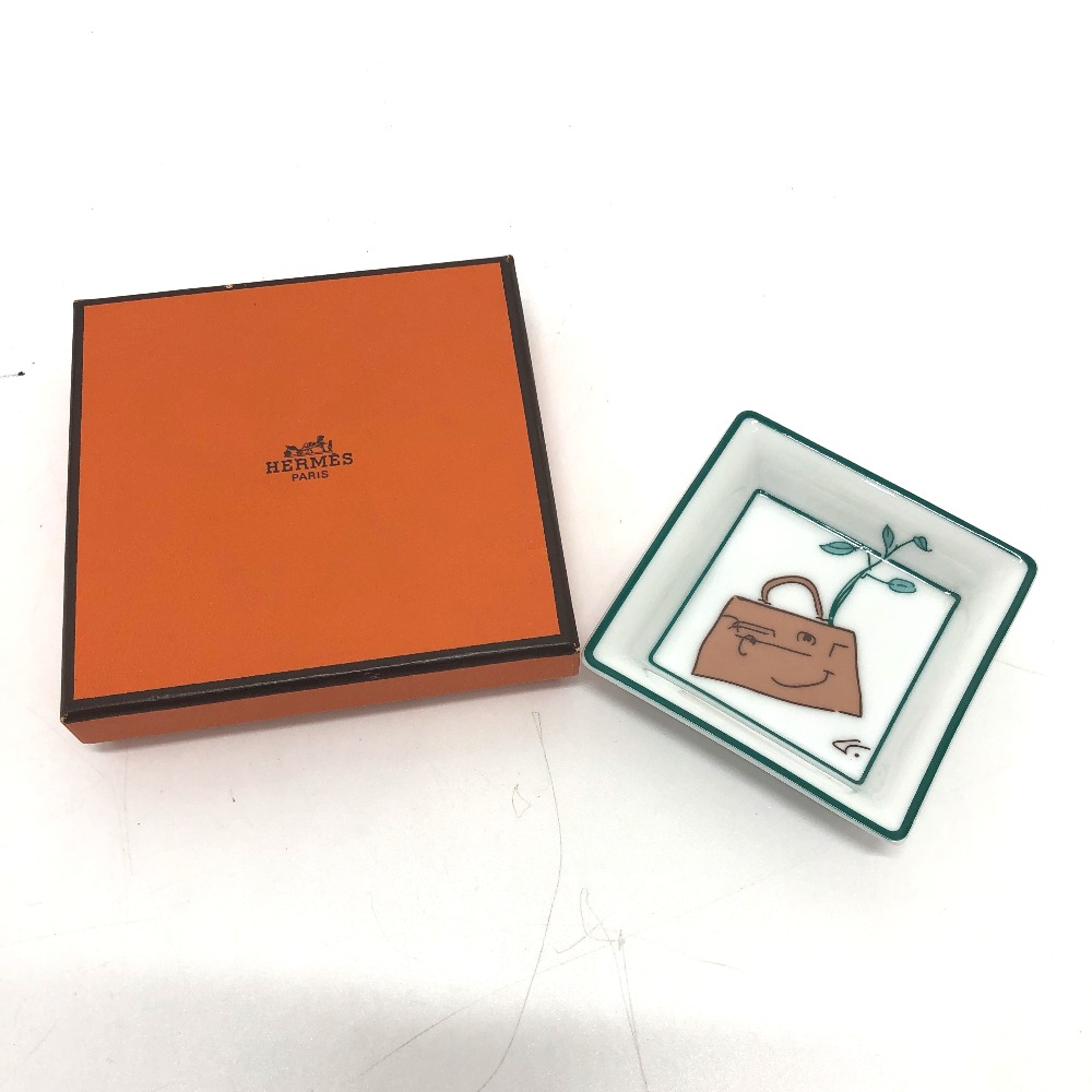 楽天市場】HERMES エルメス アッシュトレイ ケリードール ミニトレイ