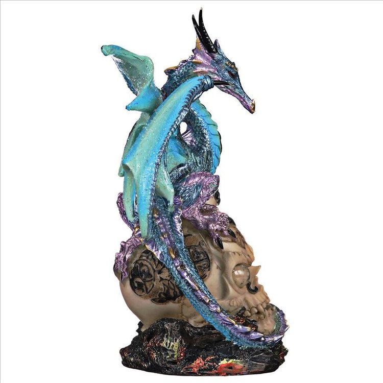楽天市場】ゴシック風 ドラゴンアサシン イルミネイティド彫像 アート