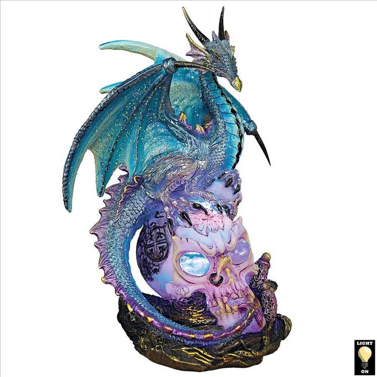 楽天市場】ドラゴンアサシンのイルミネーション彫像 アクセント置物