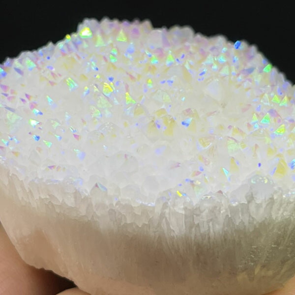楽天市場】ハートオーロラ水晶クラスター118g （1点モノ）【送料無料