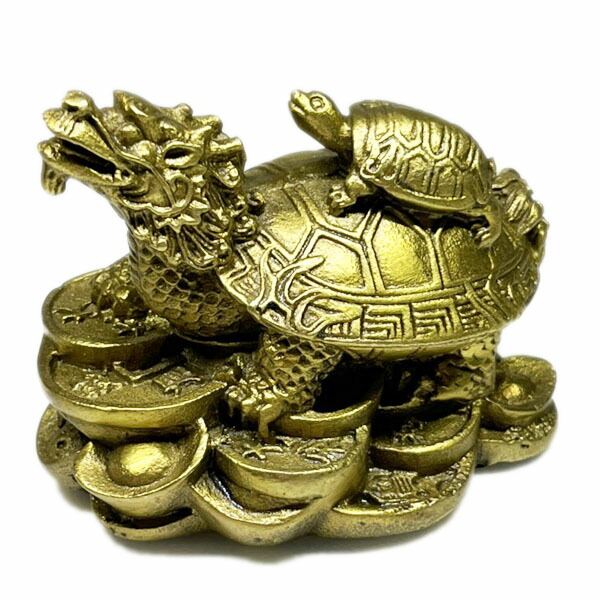 楽天市場】銅製 龍亀 小 8.5cm【送料無料】（沖縄別途700円） ｜龍亀