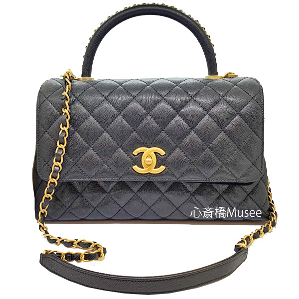 楽天市場】≪Brand new≫ CHANEL COCO handle bag 29 Frap Bag With