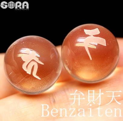 楽天市場】8文字セット（台座付き） パワーストーン 5A 水晶 丸玉