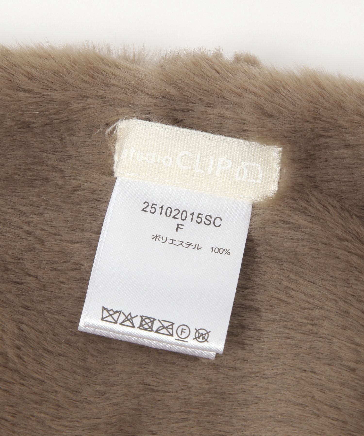 studio CLIP｜フェイクファーBIG三角ストール | Rakuten Fashion(楽天