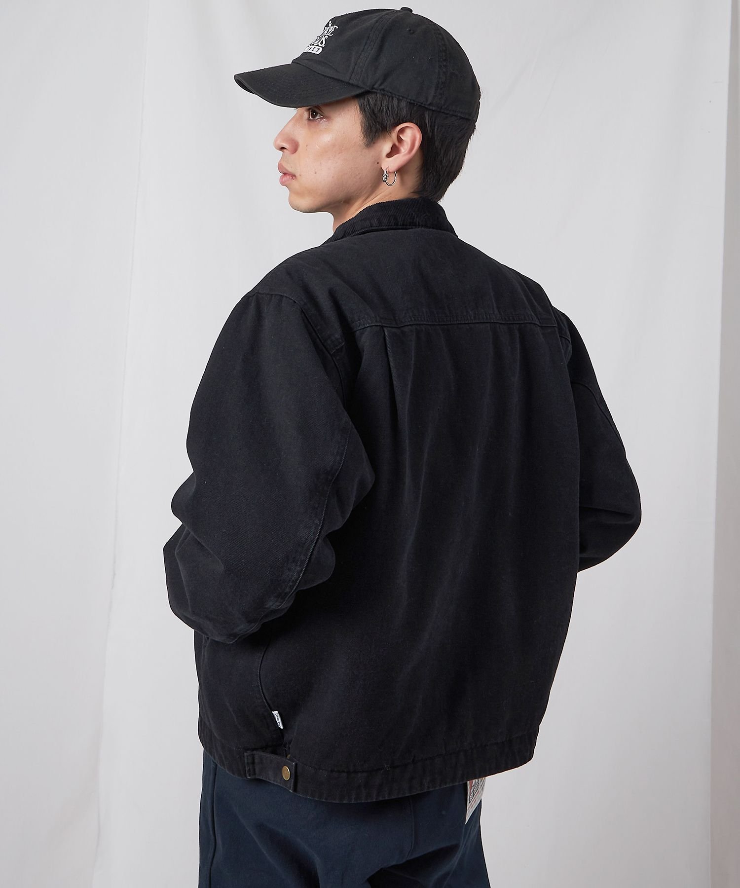 NAVAL｜【BEN DAVIS(ベンデイビス)】ZIP FRONT TRUCKER JACKET